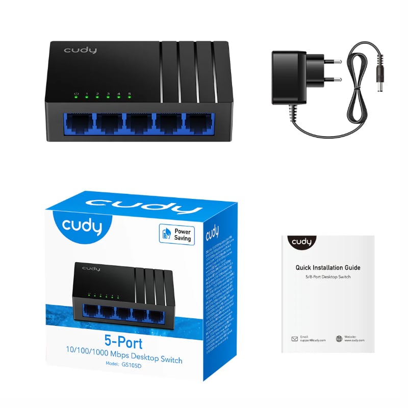 Cudy 5-Port Gigabit Desktop Switch