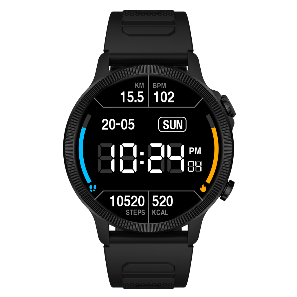 Volkano Adrenaline Series Smart Watch Black VK-5081-BK(V2)