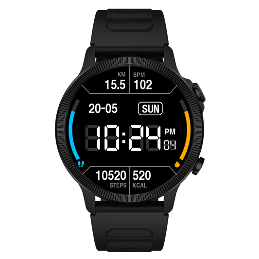 Volkano Adrenaline Series Smart Watch Black VK-5081-BK(V2)